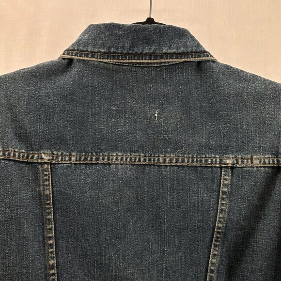 Dolce & Gabbana Women's Denim Jacket IT 44 US M Made in Italy DG Logo Detail - Picture 6 of 14